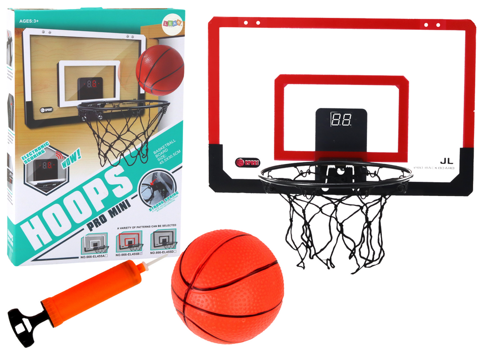 Basketball Backboard Electronic Basket Point Counter Sounds