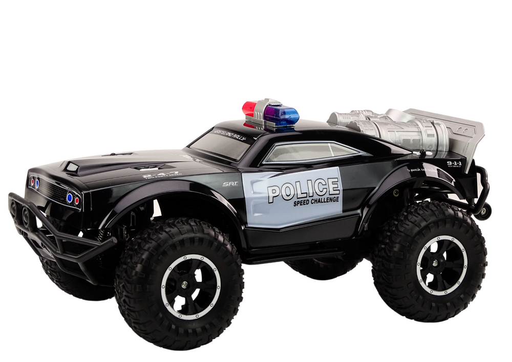 Off-road Remote Controlled Police Car Rc 1:8