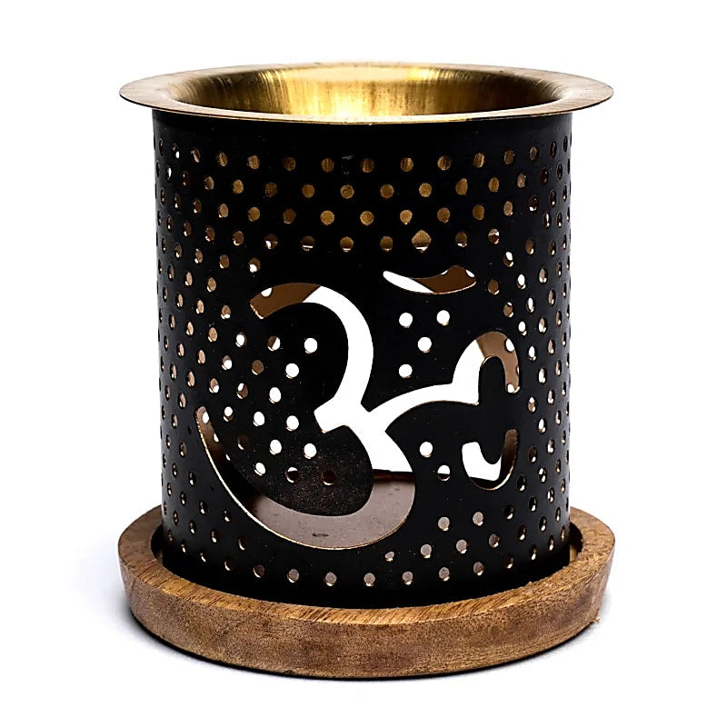 Quemador de aceite aromático Ohm - 9x8,5 cm; Juego de 2 piezas de 125 g.