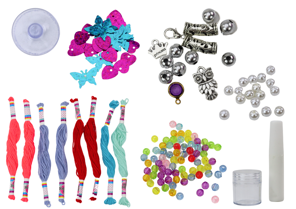 Set Of A Creative Machine For Making Jewelry Embroidery Thread Beads