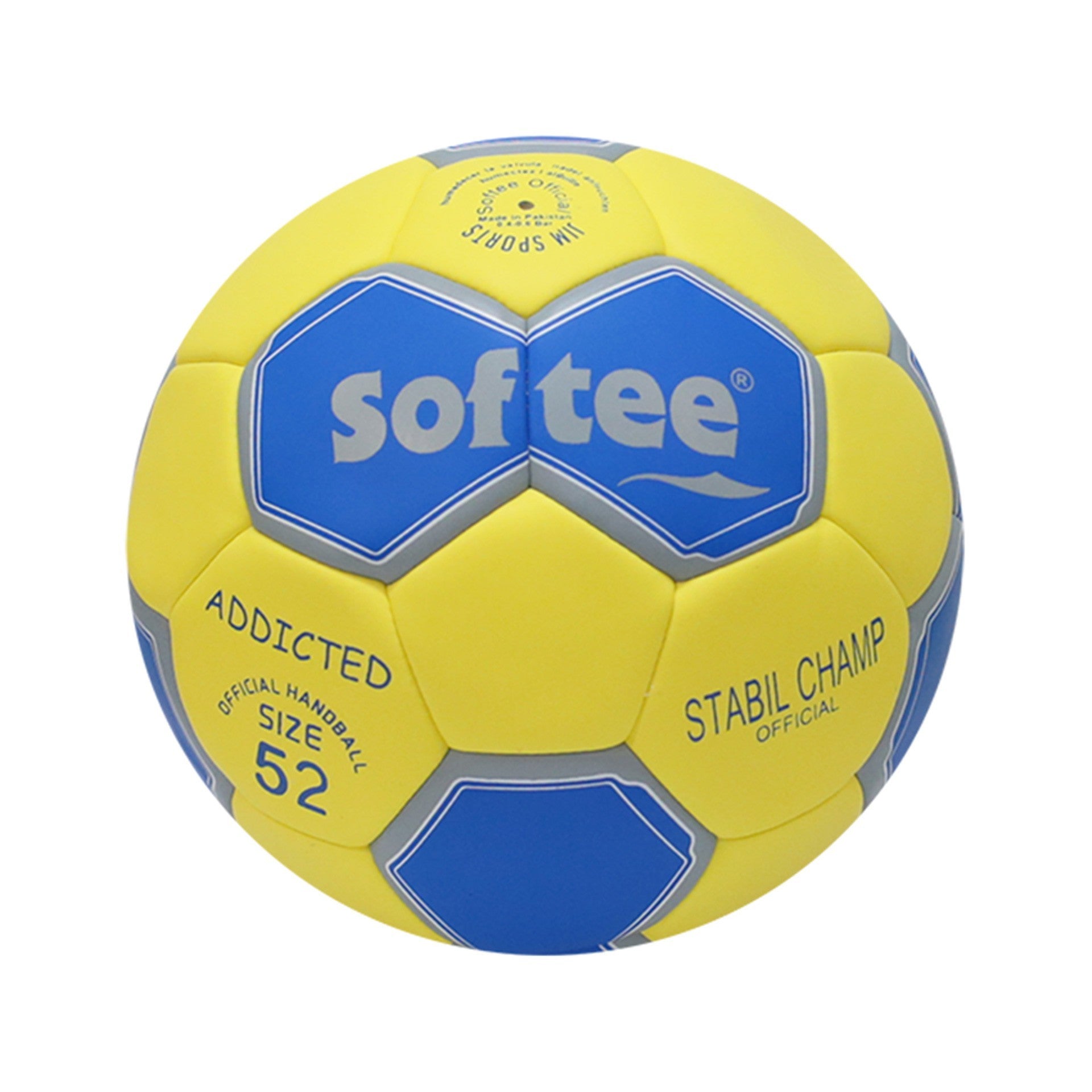 Handbalbal Softee Verslaafd Amarillo/Azul