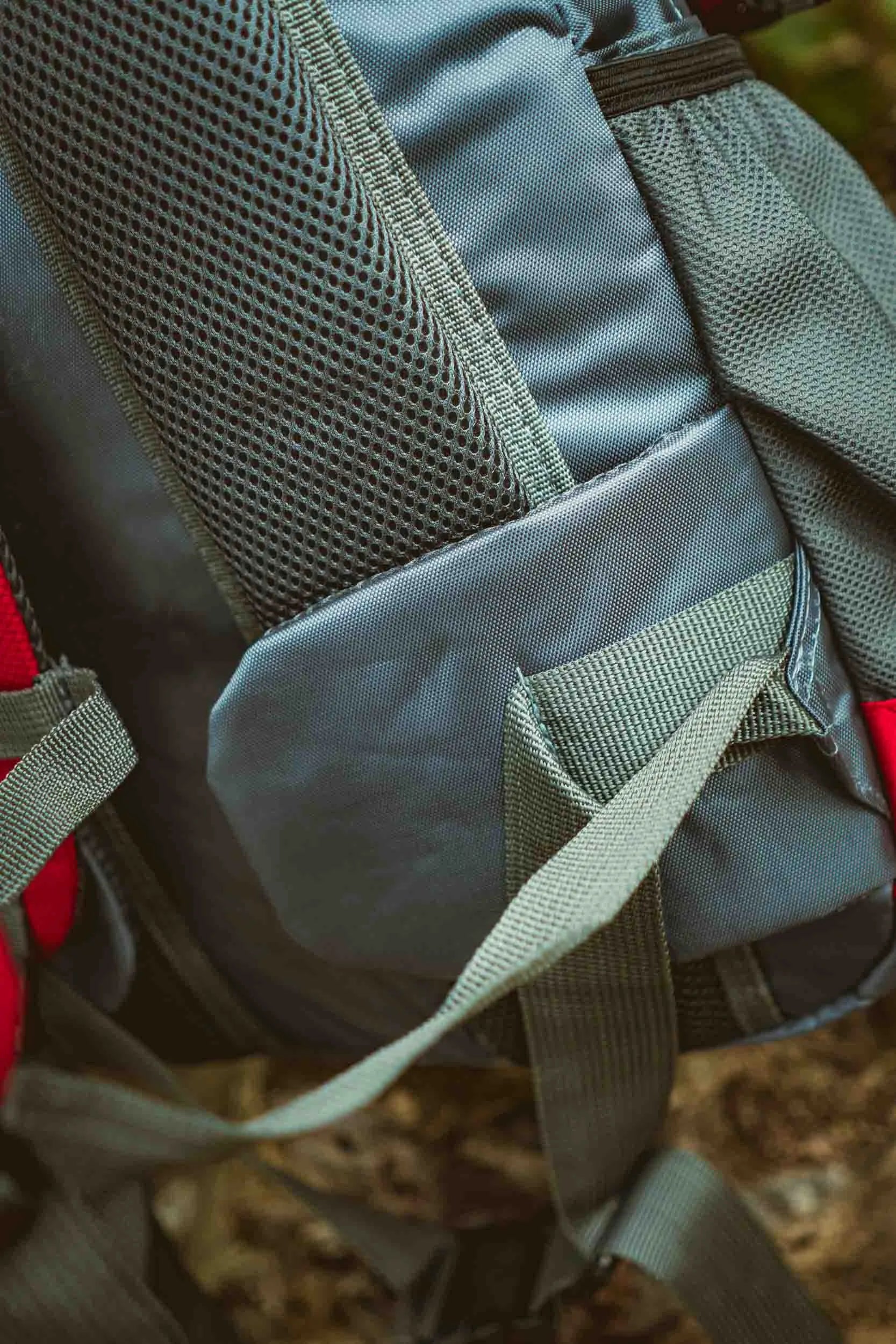 Batoh Sur5al Yukon Turistický batoh 50l Červený