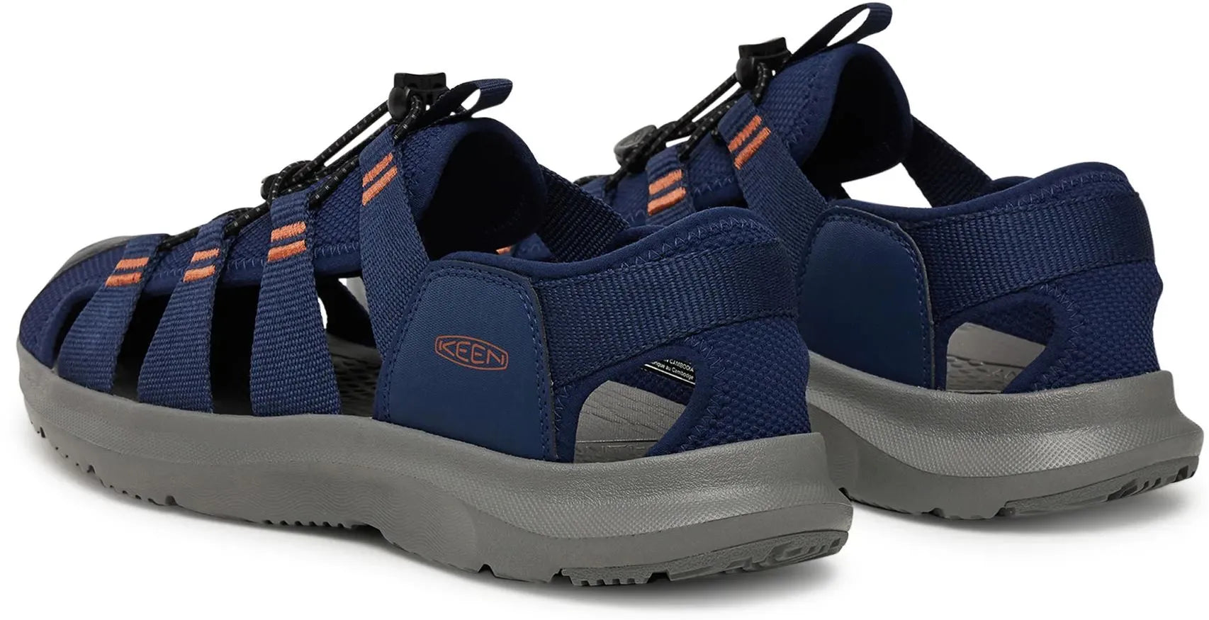 Keen hommes Seanik H2 Académie navale/flamme d'or noir 42