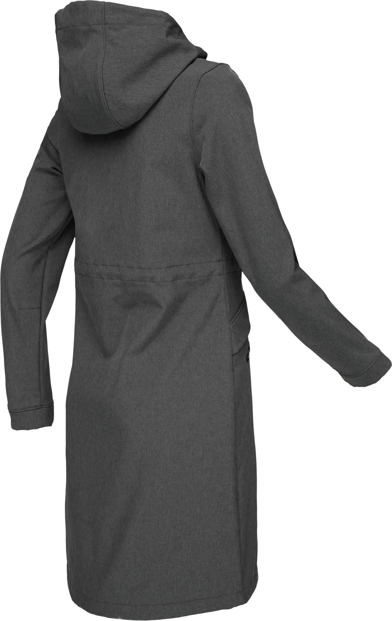 Damski płaszcz typu softshell Loap Lunara Ciemnoszary