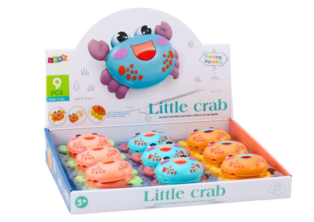 Little Happy Crab Friction Drive 3 Colors