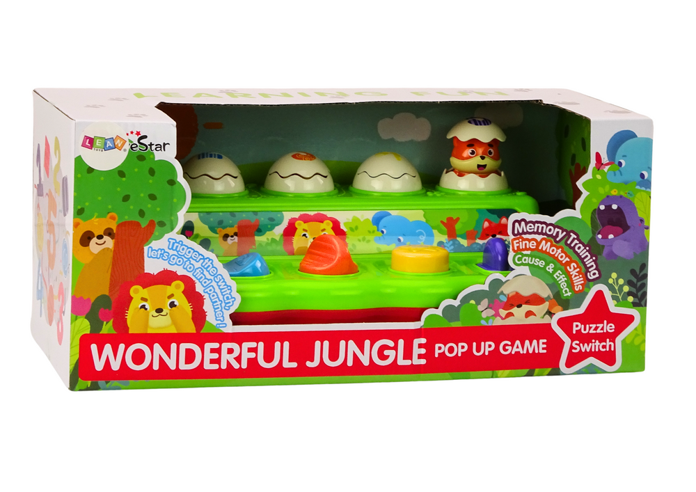 Pop Up Toy Pop Up Animals Educational Panel For Children Sounds