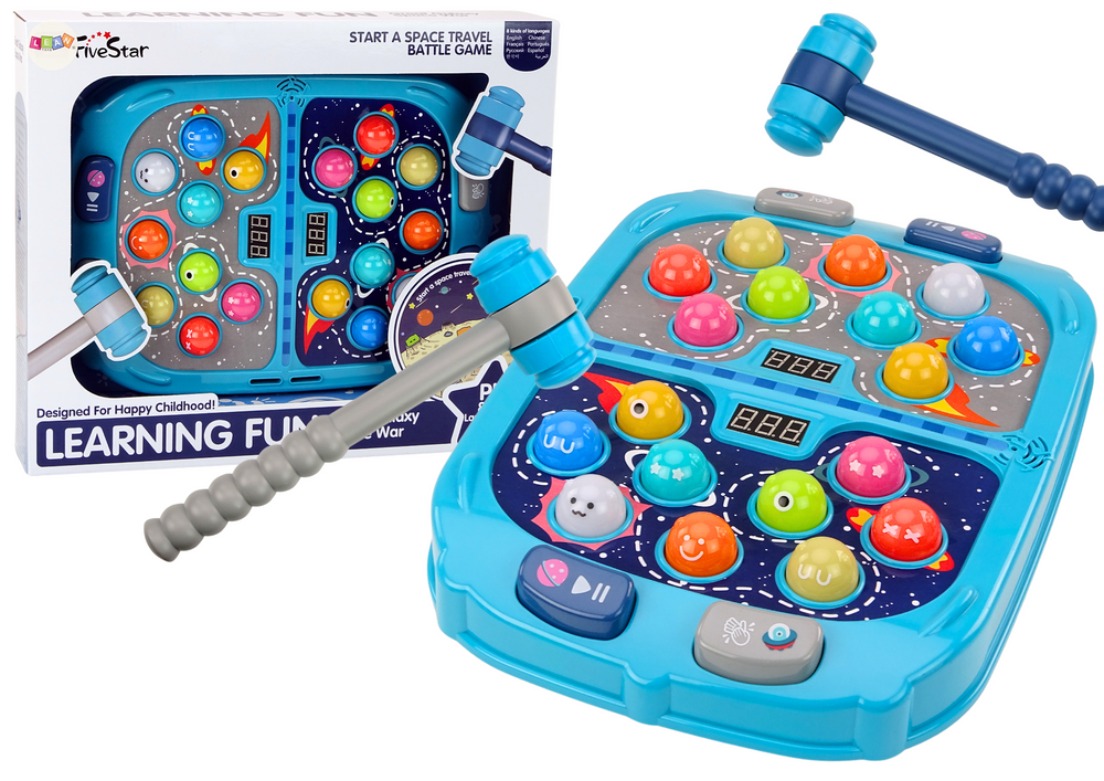 Arcade Game Wack A Mole Space 9 Levels Speed Of Light Sounds