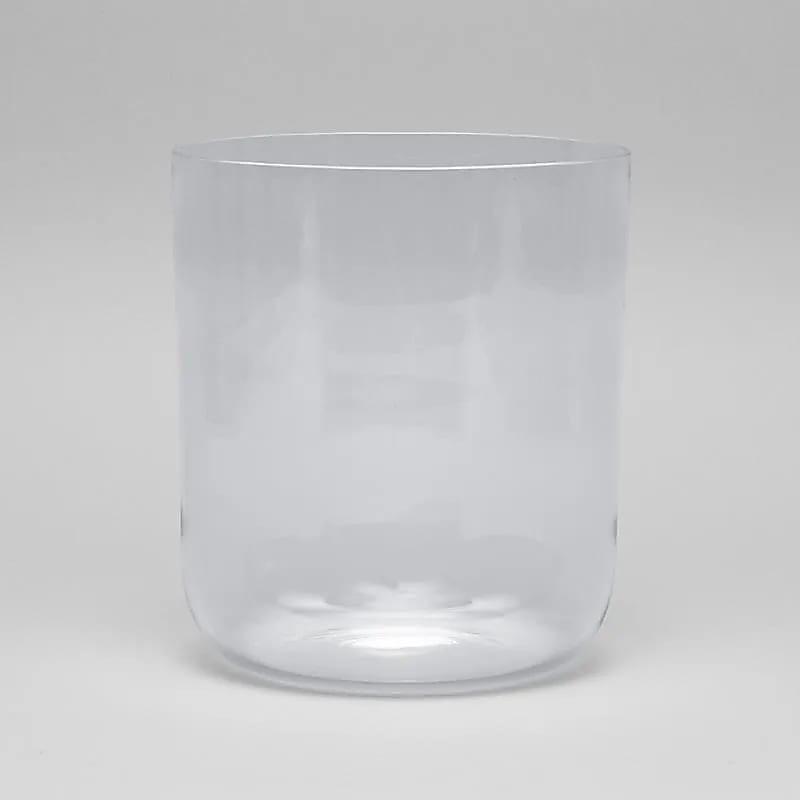 Babhla Amhránaíochta Criostail Fton Glan 432 Hz + Mála - 18cm