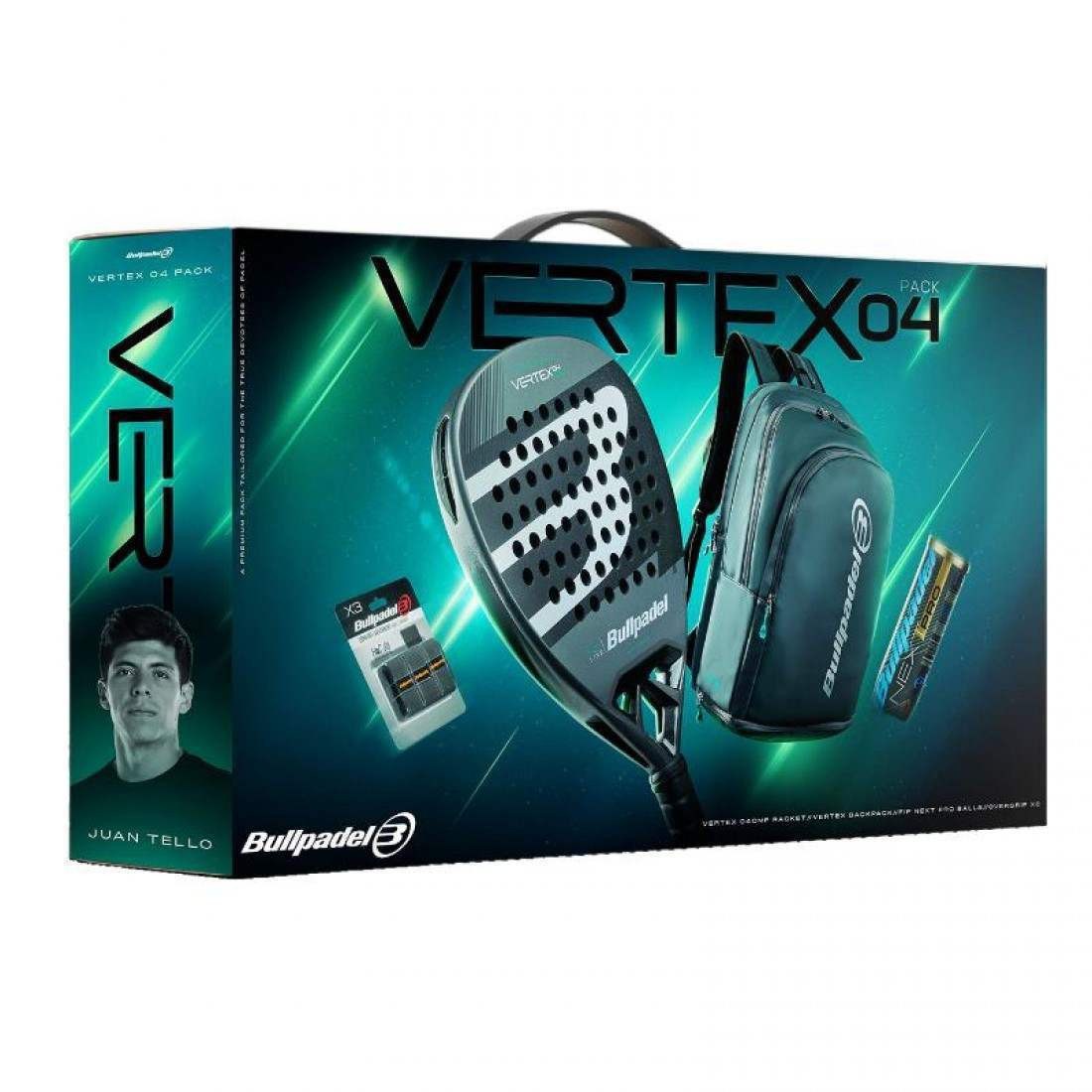 Bullpadel Vertex 04 Comfort Pro Line 2026 Pack