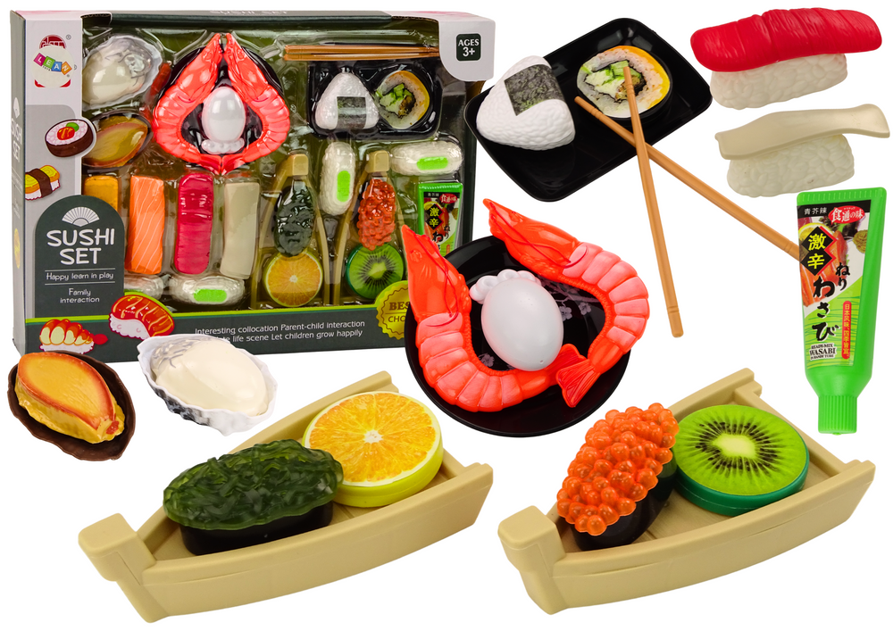 Sushi Toy Set Shrimp Accessories For Children 24 Pieces.