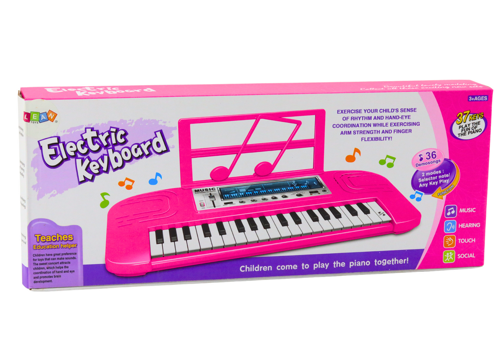Electric Piano For Children 36 Melodies Pink
