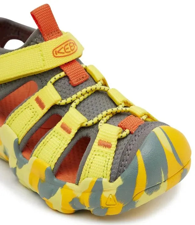 Keen Jr Hyperport H2 Kids' Shoes Evening Primrose/steel Grey Yellow
