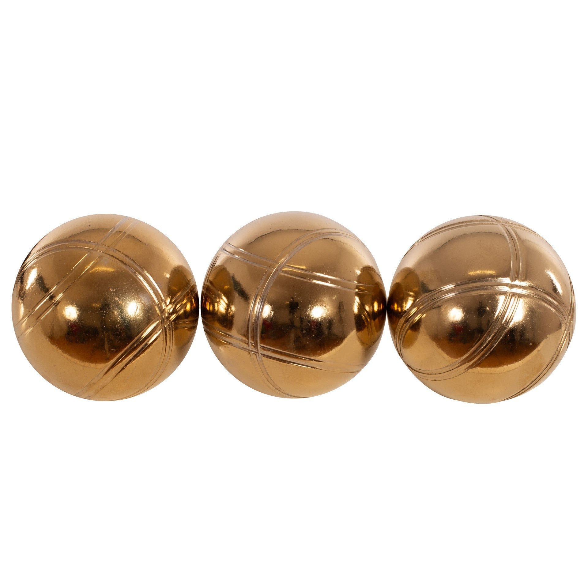 Conjunto de Pétanca Profissional Ouro (2 Linhas)