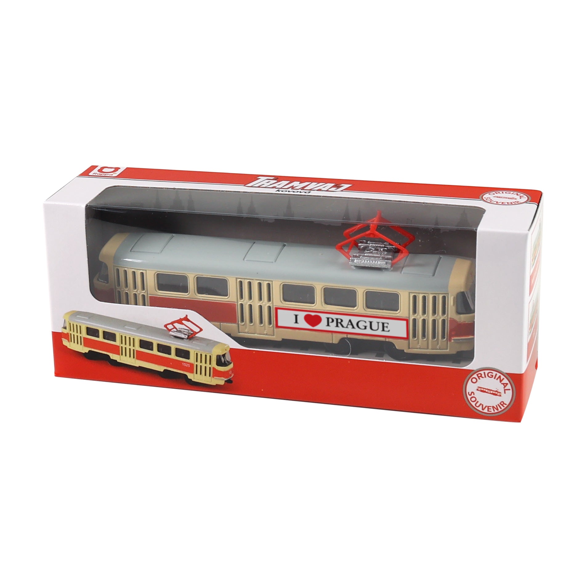 Tramvai Metal 16 Cm Praga