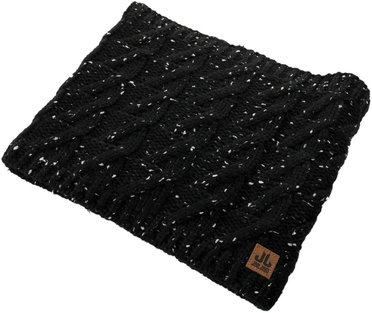 Invierno Cuello Polaina Jail Jam Braies Loop Hat Unisex Perla Negro