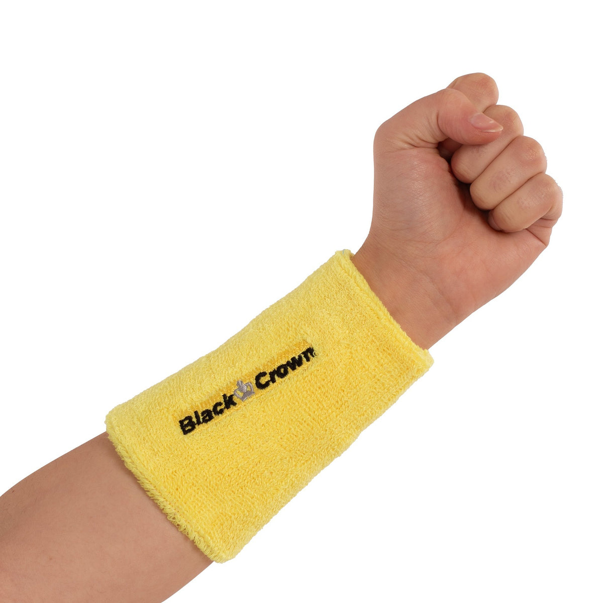 Packung mit 2 Black Crown Long Bélgica-Armbändern Amarillo ÚNICA