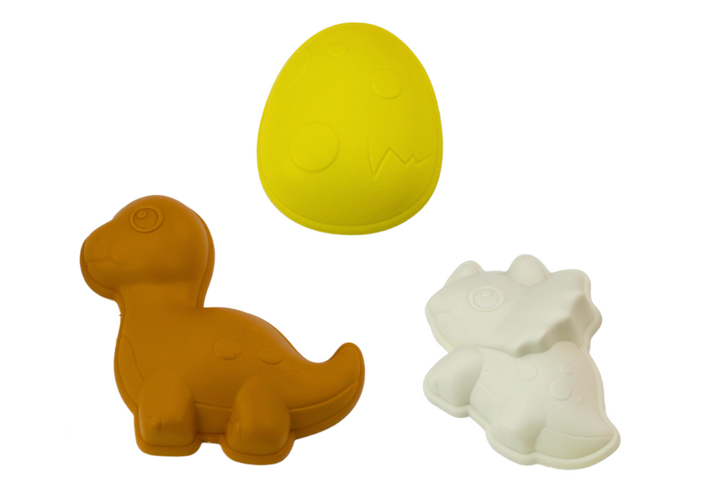 Sand Toy Set Grinder Spatula Rake Molds Dinosaurs