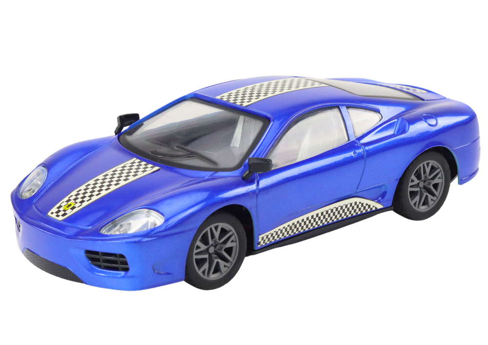 Rc Remote Control Car 1:16 Lights Blue