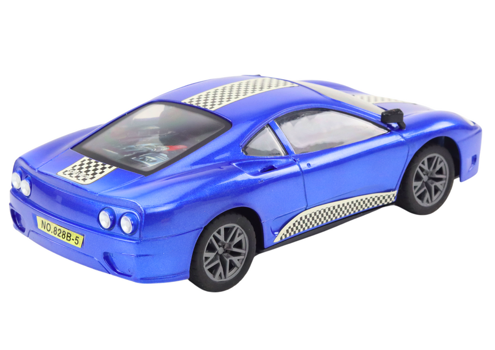Rc Remote Control Car 1:16 Lights Blue