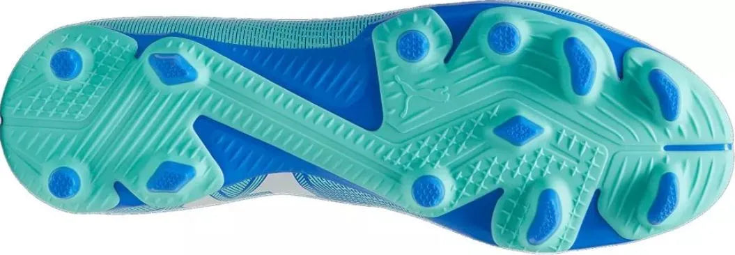 Fotbollsskor puma herr future 7 play fg/ag fotbollsskor ljusblå blå 45