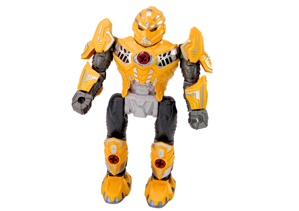 Screwing Robot Weapon Drill Screwdriver Light Sound Yellow