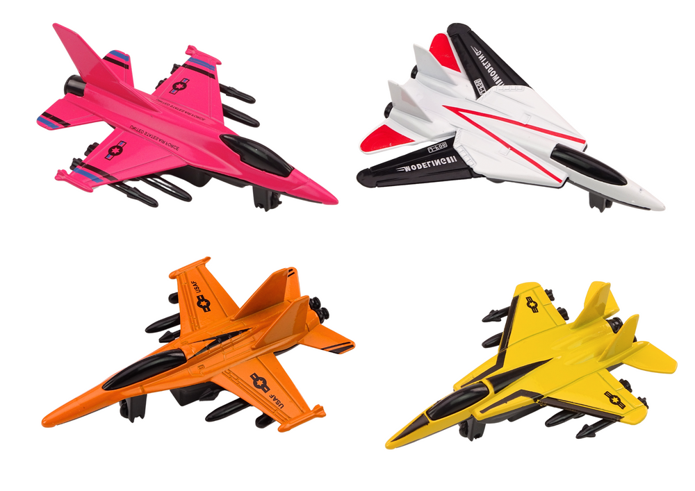 Jet Fighter With Friction Drive Metal