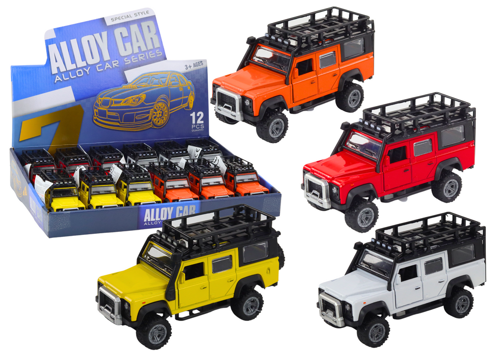 Off-road Car 1:32 Lights Sounds Drive Opening Doors Metal