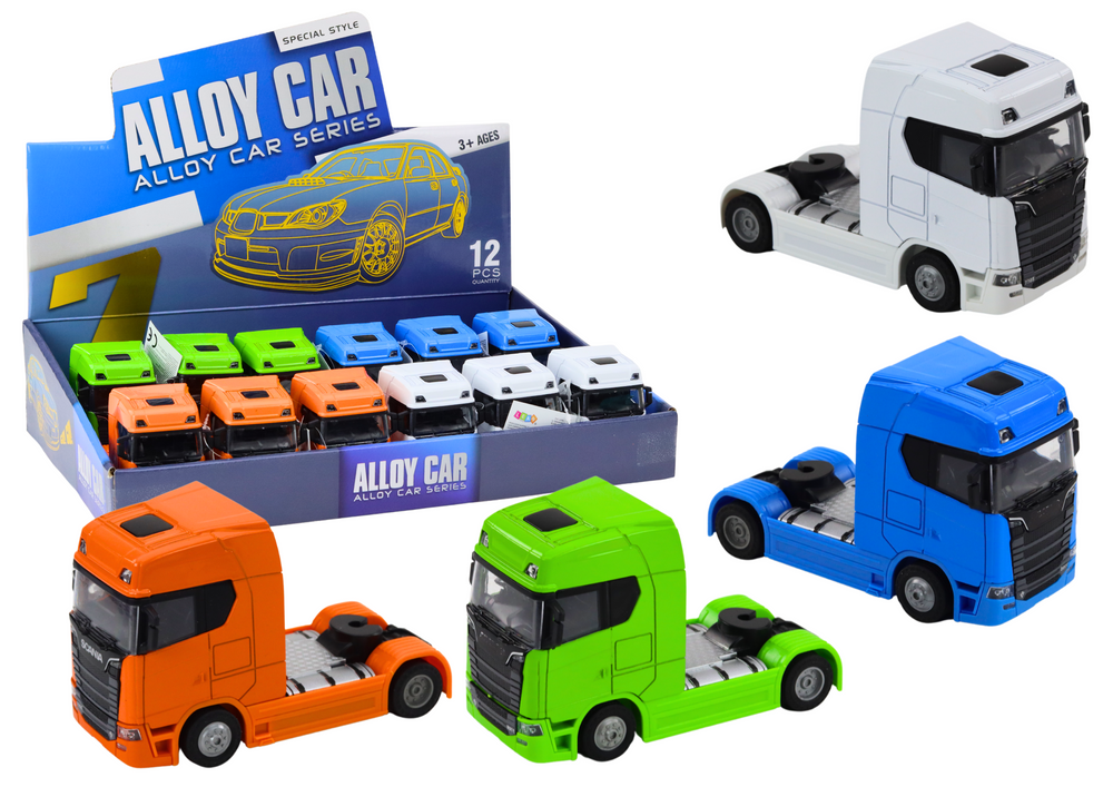 Truck Without Semi-trailer 1:32 Metal Lights Sounds Drive