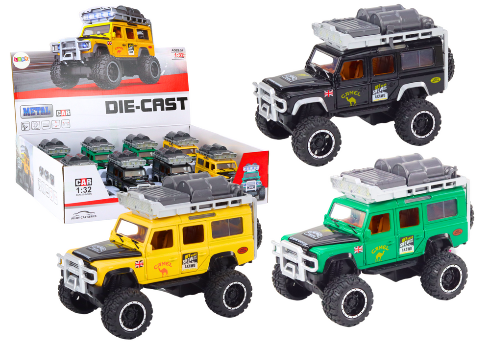 Guard Off-road Car 1:32 Metal Drive Lights Sounds