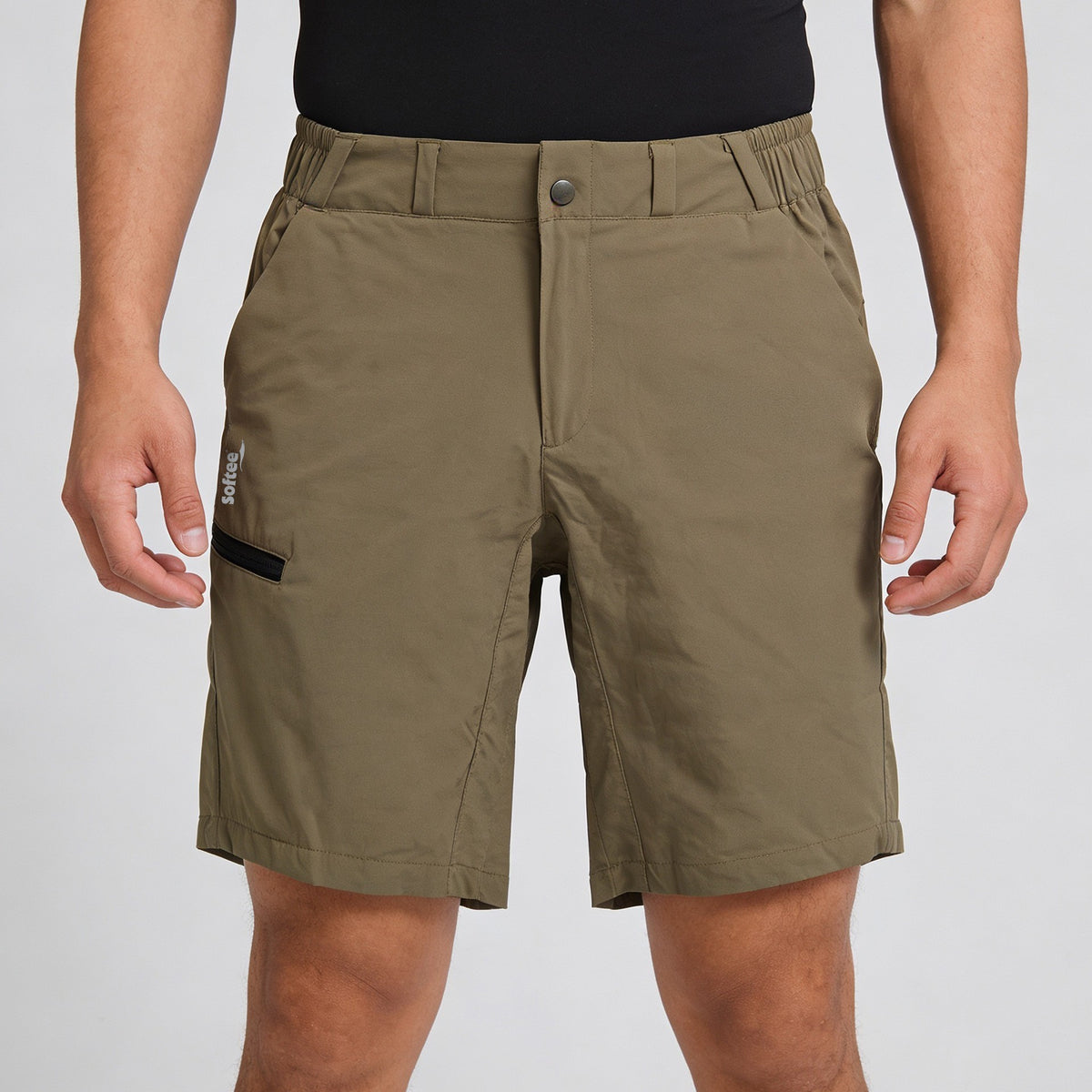 Active Men's Trekking Shorts Kaki