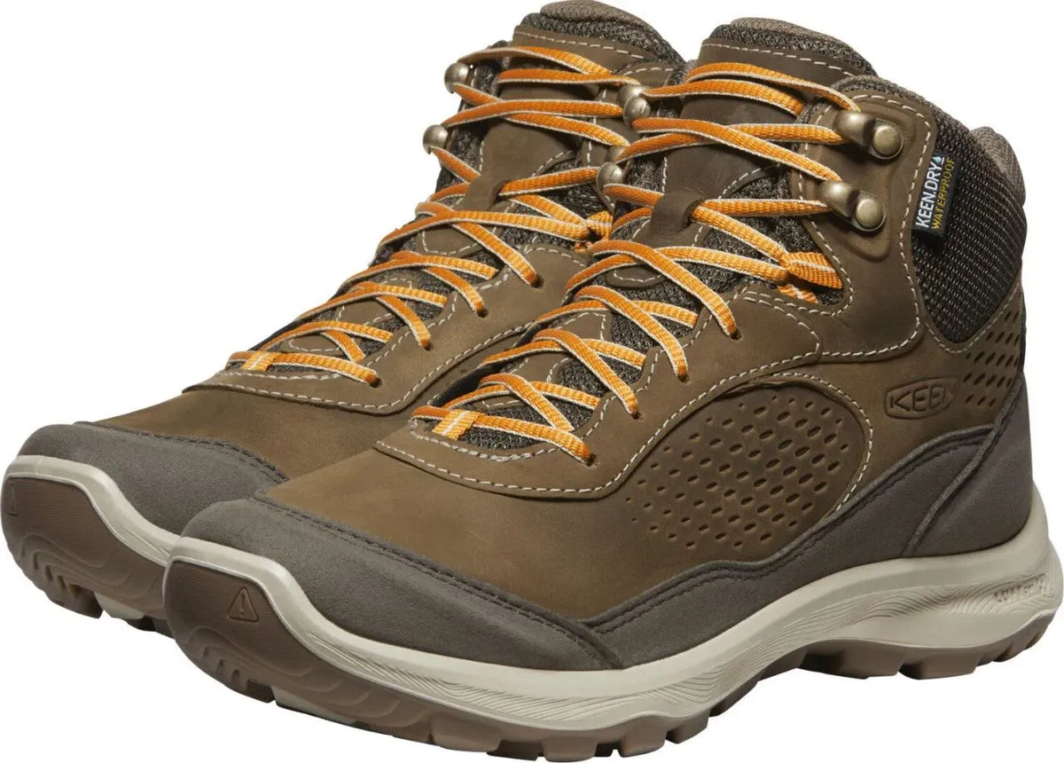 Női bőrcipők Keen Wmns Terradora Explorer Mid Wp Canteen/curry barna