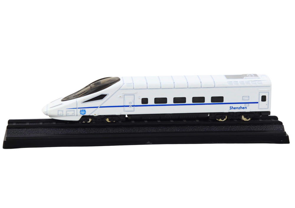 Collectible Model Train Wagon White 1:48 Metal