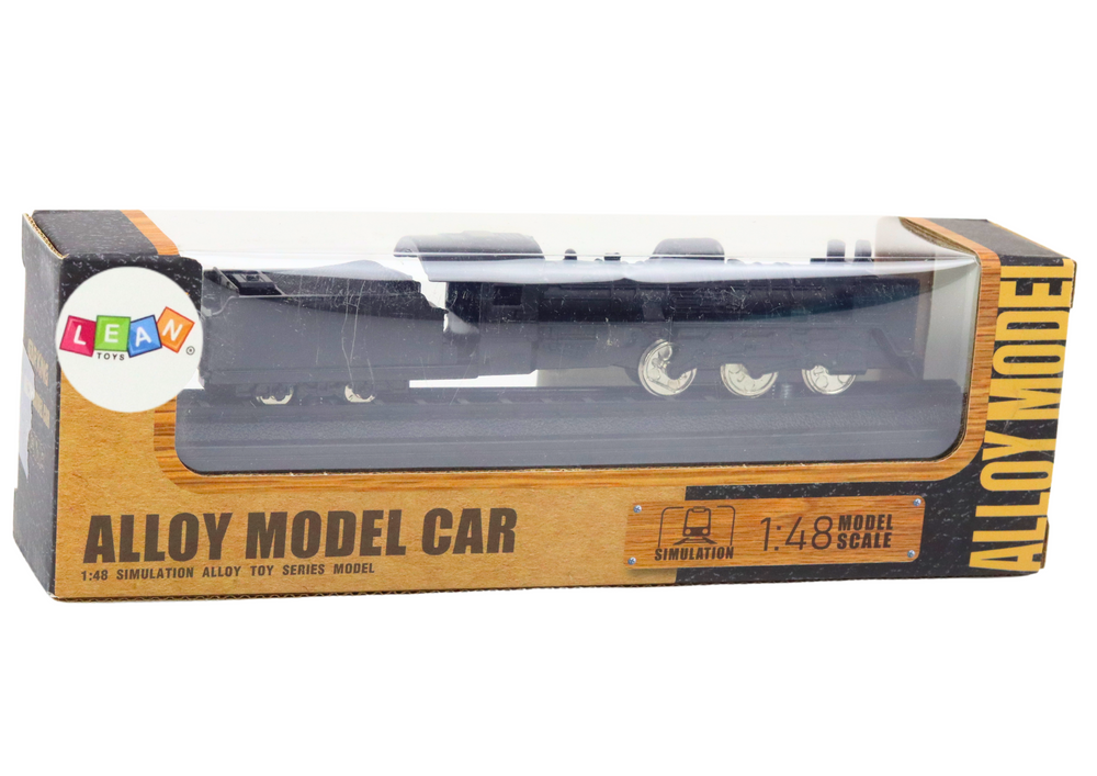 Sběratelský model vlakové vagónky Lokomotiva 1:48 Metal Black