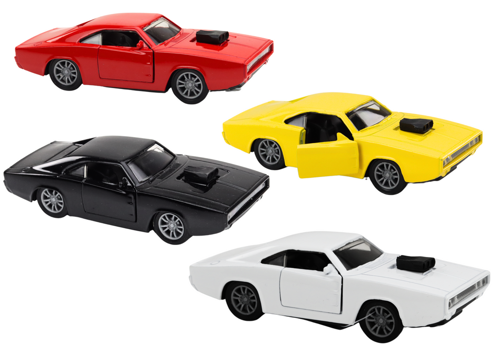 Driven Car 1:32 Lights Sounds White Red Black Yellow