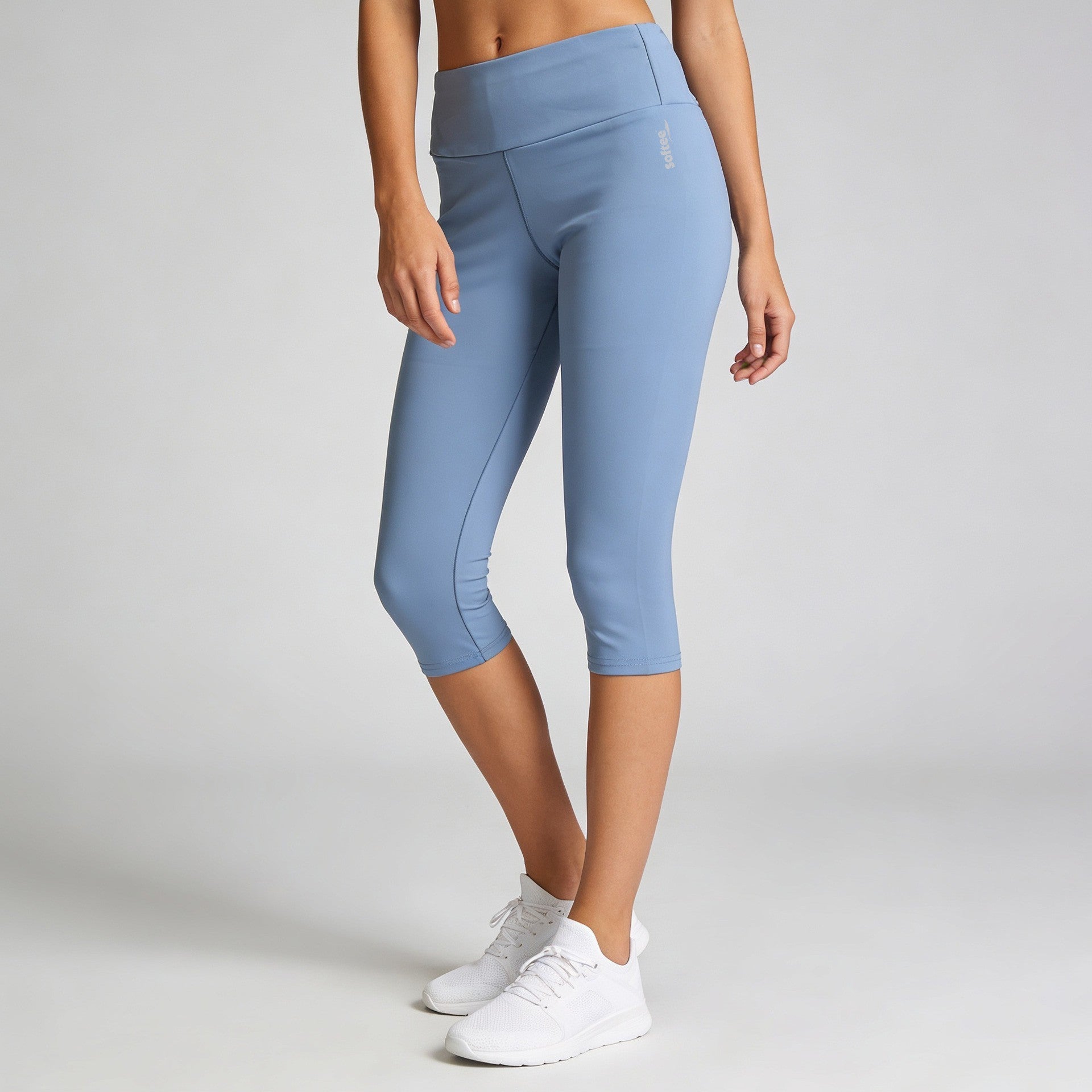Softee Impulse Capri Legging Azul Acero