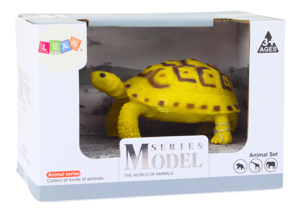 Figurina da collezione Tartaruga Rettile Giallo Marrone D
