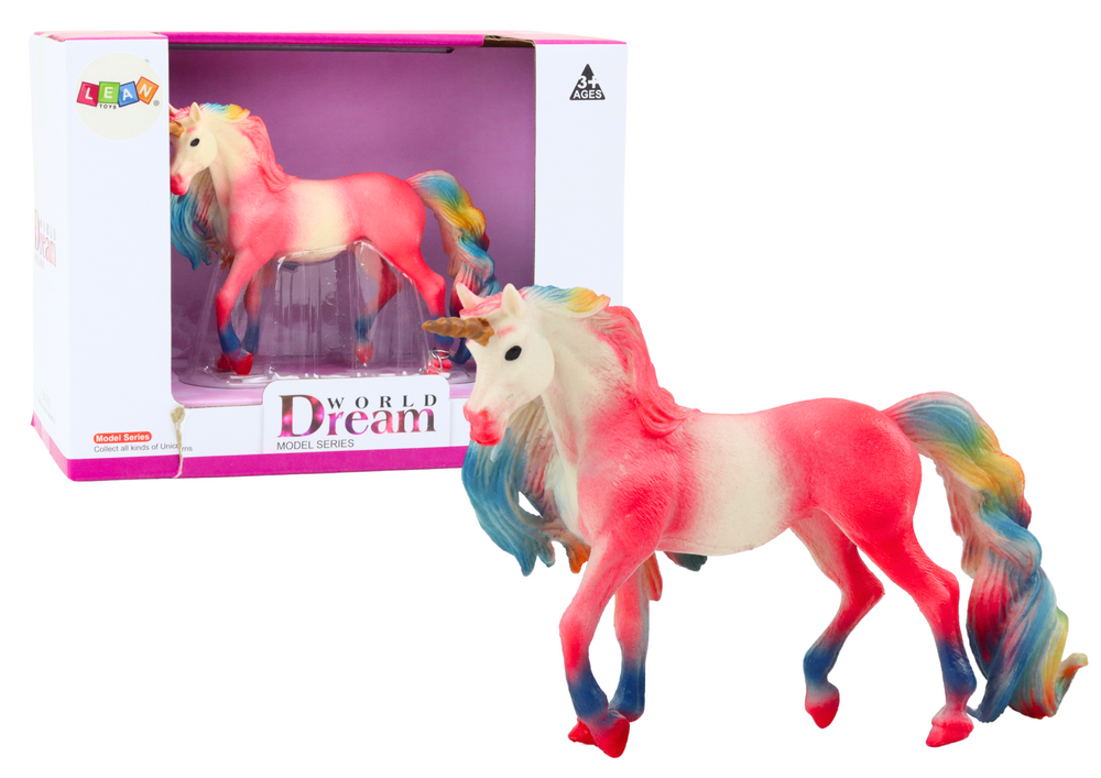 Collectible Figurine Large Unicorn Pink 11 Cm
