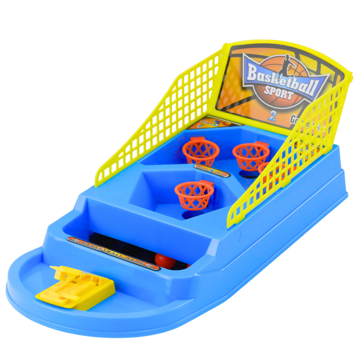 Basketball Arcade Game With Ball Launcher