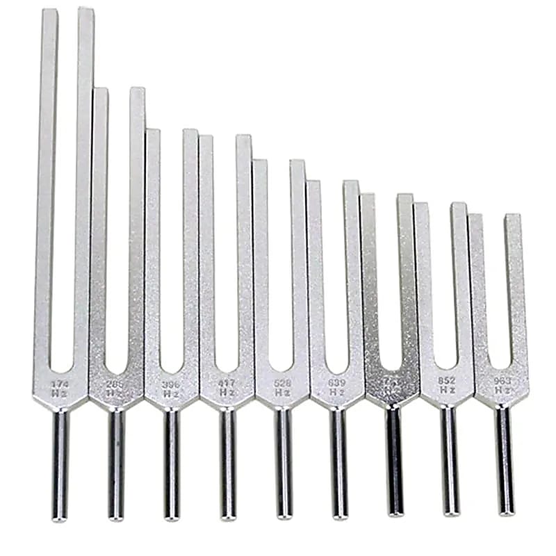 Set Diapasoane Sacred Solfeggio - 14,5-24,5 Cm