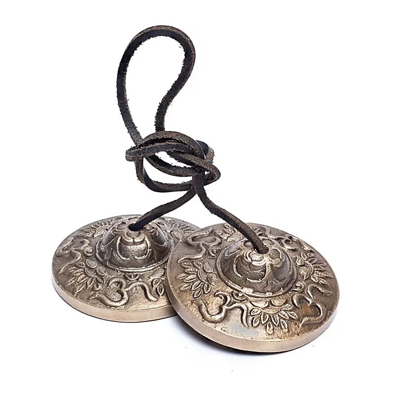 Tingshas Ohm Z Lotosem - 260g; 7cm