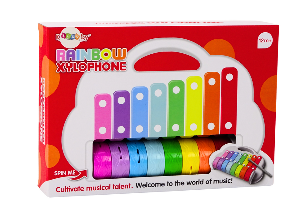 Rainbow Cymbals Instrument For Children Educational Interactive Colorful