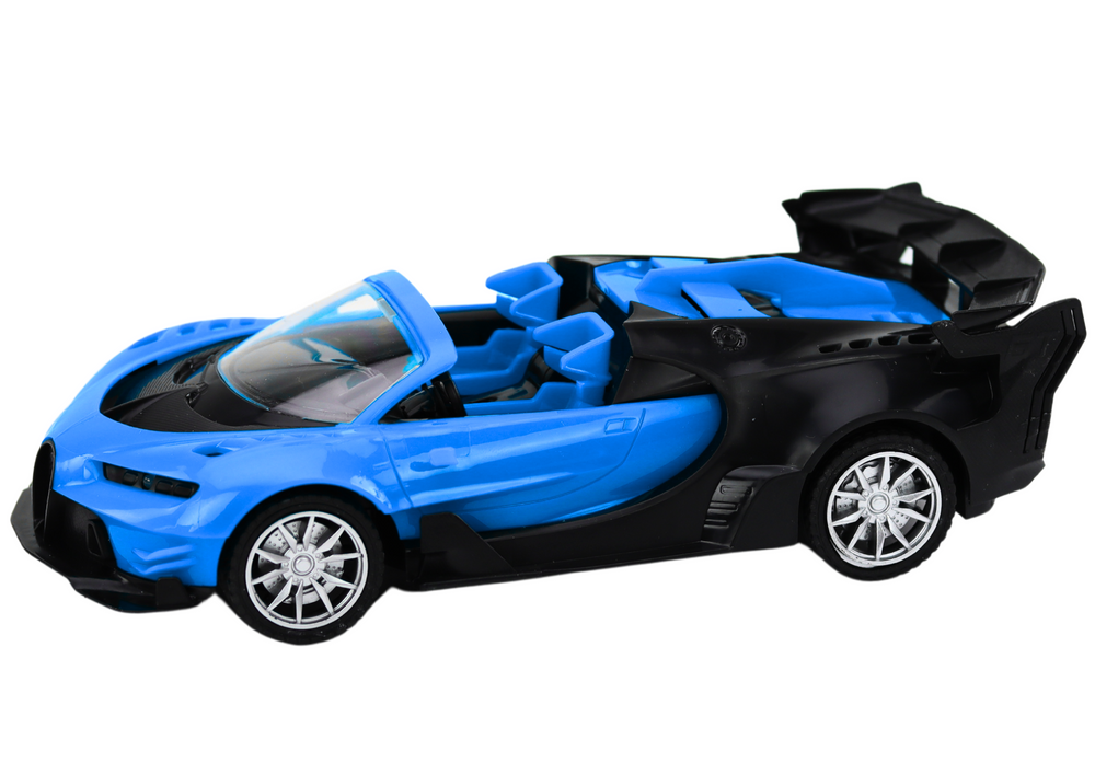 Toy Car Remote Controlled Sports Car Rc 1:18 Blue