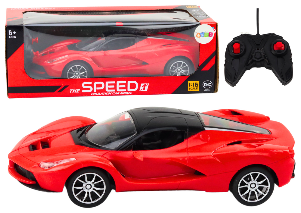 Remote Controlled Sports Car Rc Car 1:16 Red