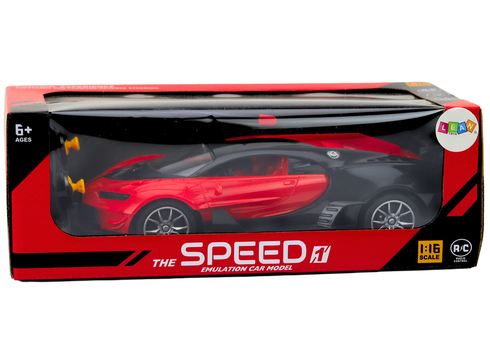 Remote Controlled Sports Car Red 1:16 Rc Car