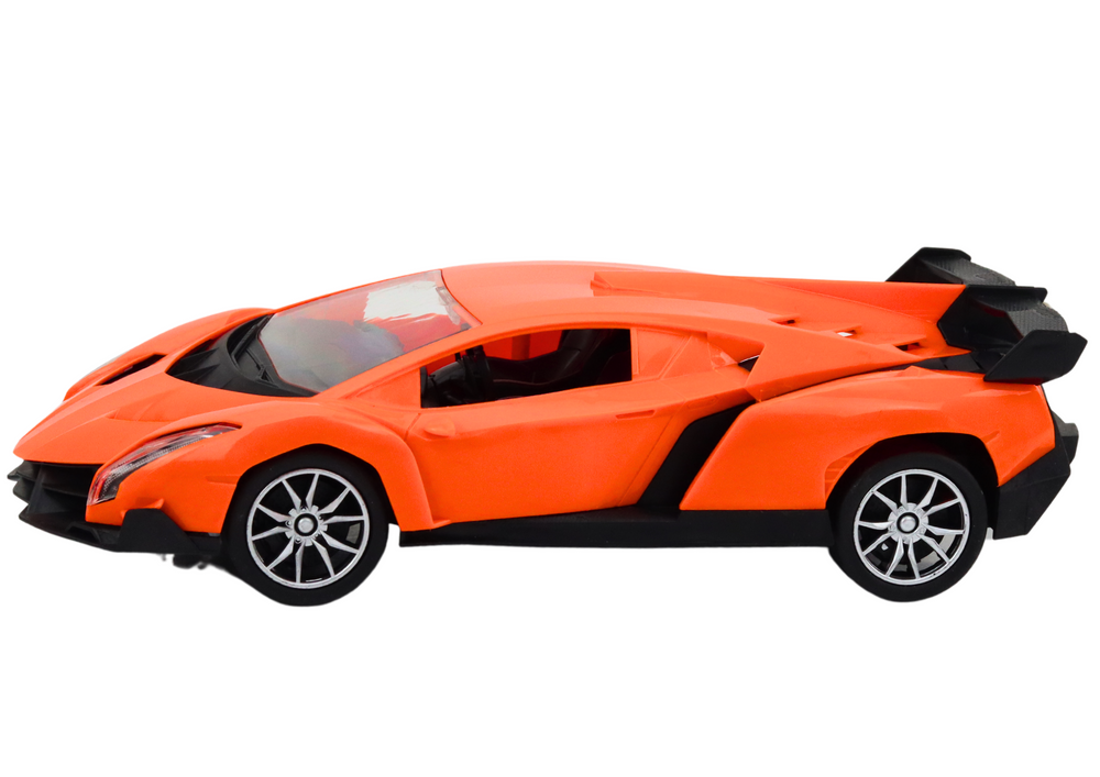 Remote Controlled Sports Car Orange Rc Car 1:16