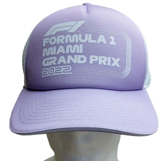 F1 Miami Grand Prix Pastel Purple Cap
