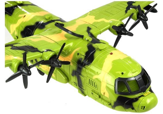 Huge Military Aircraft 55cm With Accessories