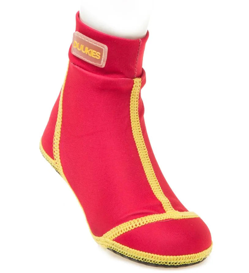 Calzini da spiaggia Duukies Coco rossi 34-35