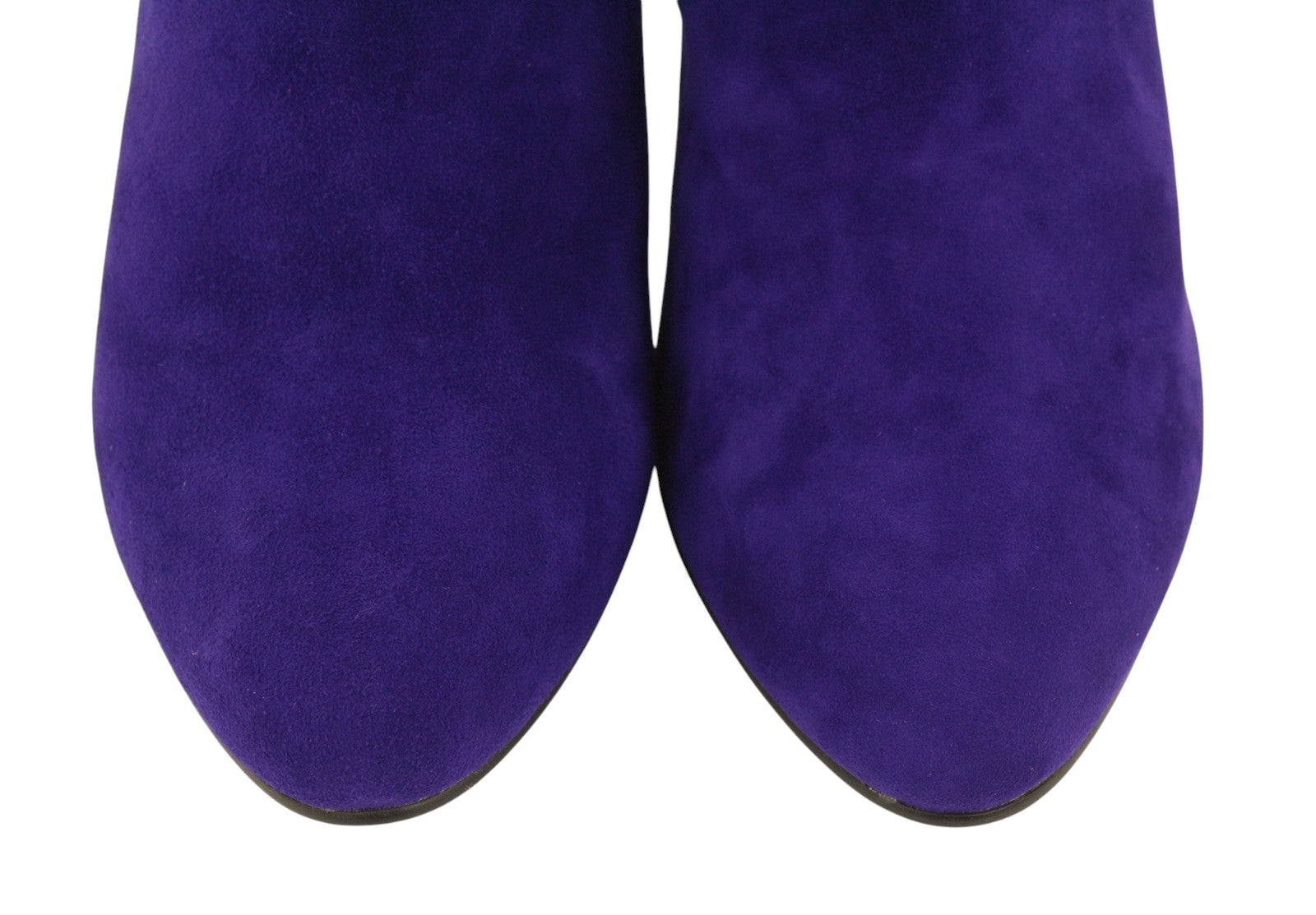 Blue Leather Boots