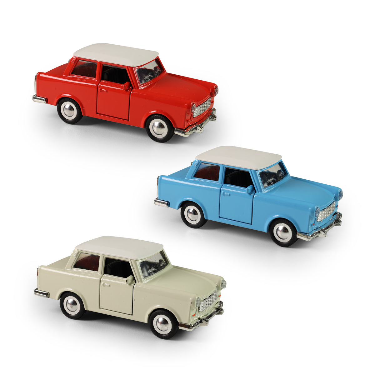 O Carro Retro - Trabant 3 Cores